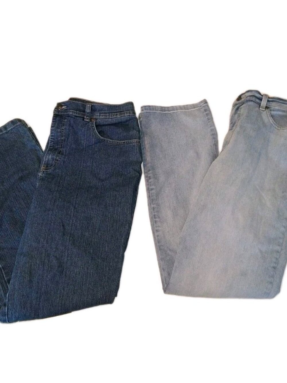 Gloria Vanderbilt Women's Size 14 Blue Jeans 34x30 Set Of Two